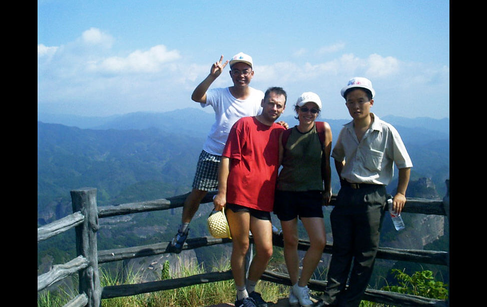 Dans les hauteurs des Montagnes du Hunan 2002