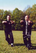 Fabien et Maître Wong (France) 2002